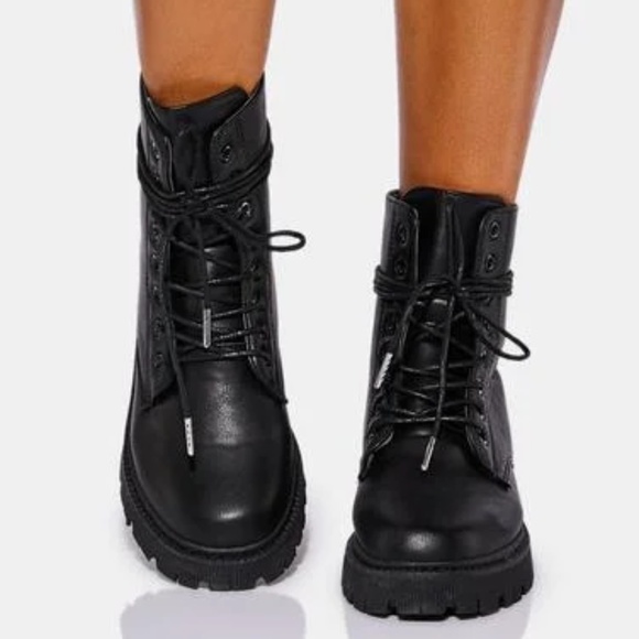 YOU KNOW BEST COMBAT BOOTS - Picture 2 of 3